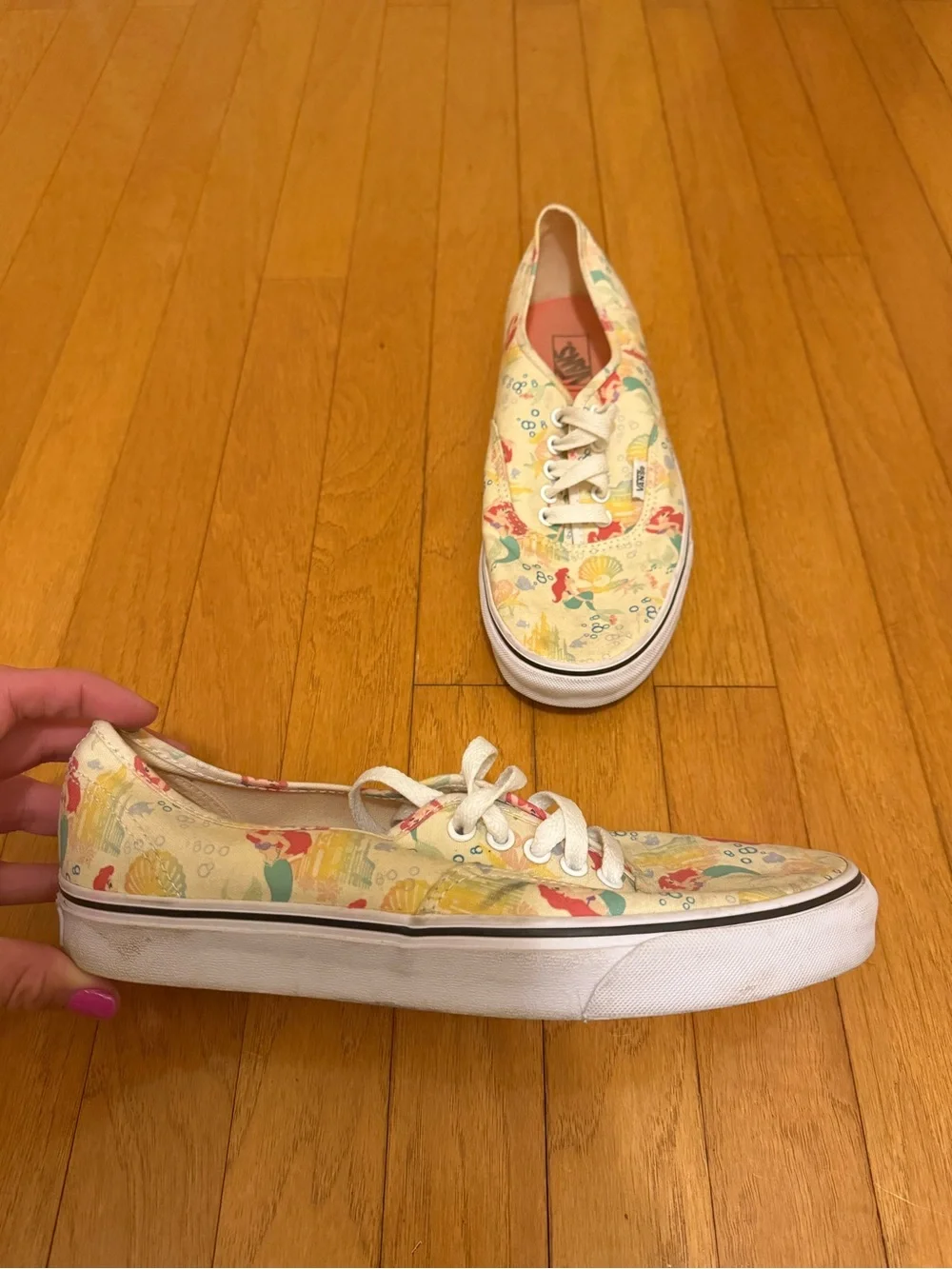 Vans Women's Little Mermaid Canvas Sneakers